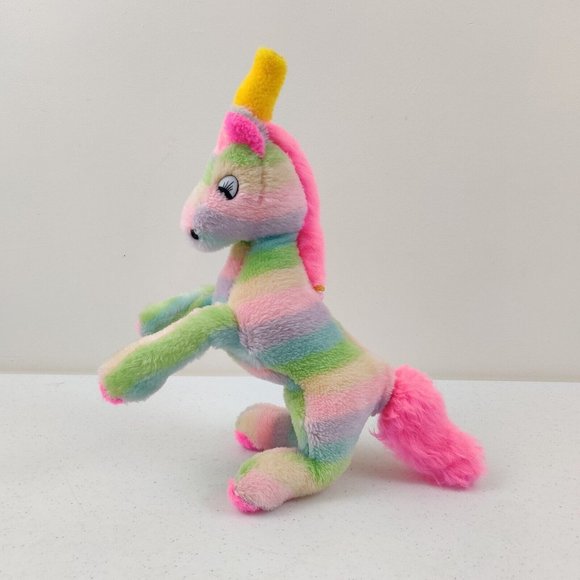 Superior toys Toys Vintage Superior Toy Novelty Plush Rainbow